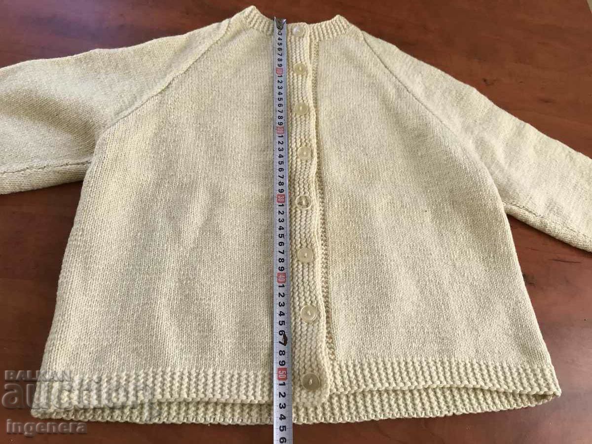 Auction HAND KNIT WOOL VEST NEW Auction HAND KNIT WOOL VEST NEW