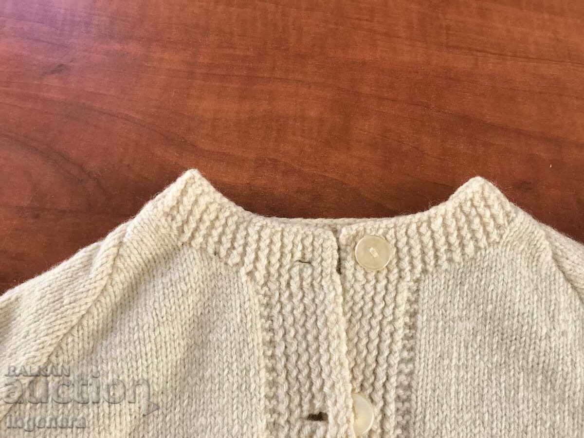 HAND KNIT WOOL VEST NEW - 5 HAND KNIT WOOL VEST NEW - 5