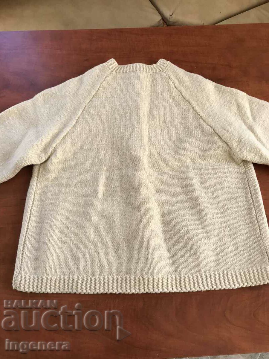 HAND KNIT WOOL VEST NEW - 7 HAND KNIT WOOL VEST NEW - 7