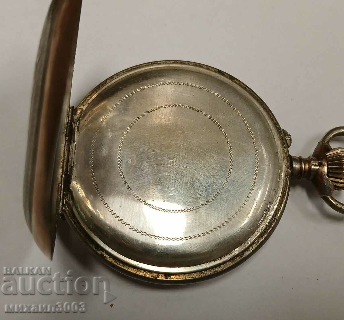 Delivery of SOLID SWISS SILVER POCKET WATCH