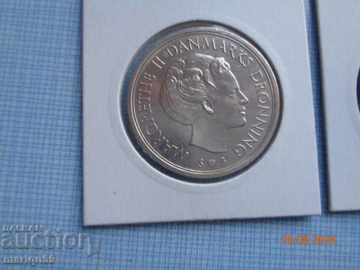 Auction  Denmark -5 Kroner BEAUTIFUL coins 1974-1980