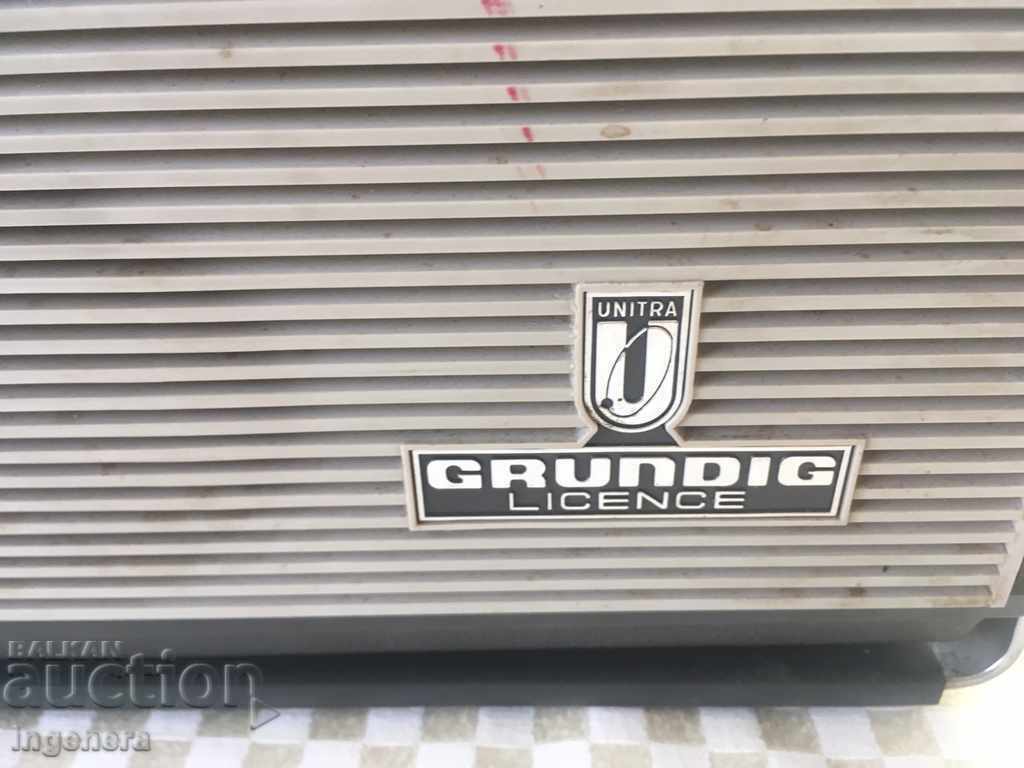 "GRUNDIG" ROLL TAPE TAPE WORKS - 6 "GRUNDIG" ROLL TAPE TAPE WORKS - 6