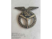 Czechoslovakia Rare Communist Air Force Pilot Badge