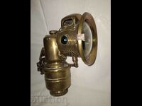 Old Carbide Lamp Bike Lantern--Birmingham