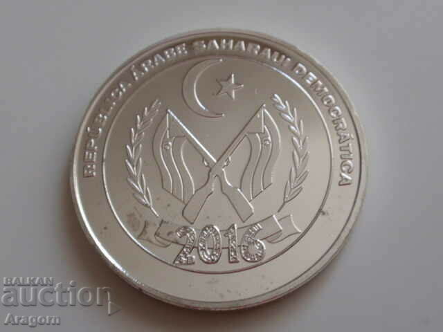 Delivery of Western Sahara 100 pesetas 2016; Western Sahara, Sahrawi Delivery of Western Sahara 100 pesetas 2016; Western Sahara, Sahrawi