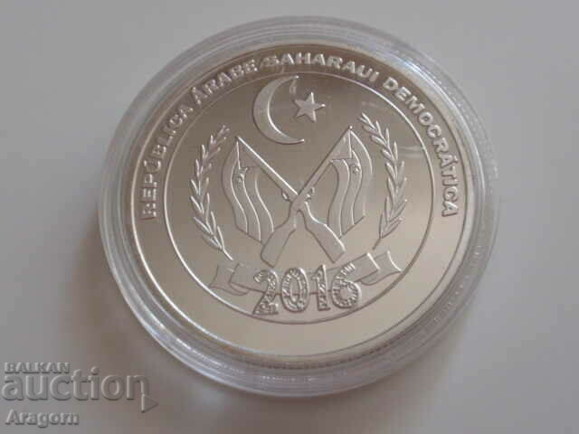 Western Sahara 25 pesetas 2016; Western Sahara, Sahrawi with price 29.99 BGN | € 15.33 Western Sahara 25 pesetas 2016; Western Sahara, Sahrawi with price 29.99 BGN | € 15.33
