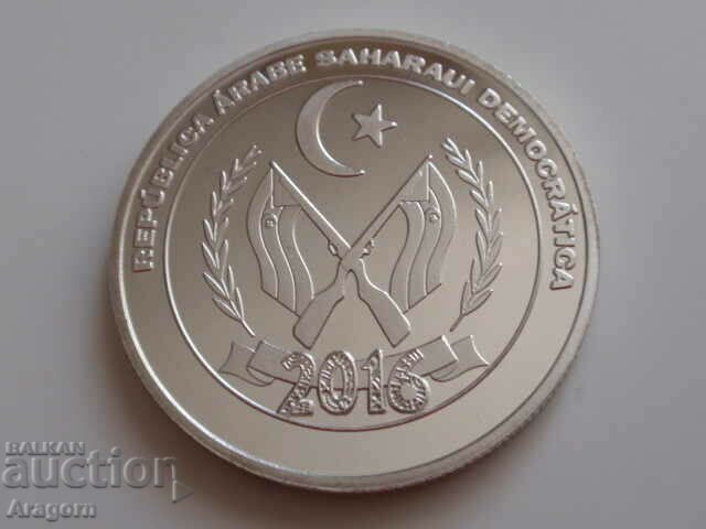 Delivery of Western Sahara 25 pesetas 2016; Western Sahara, Sahrawi Delivery of Western Sahara 25 pesetas 2016; Western Sahara, Sahrawi