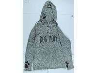 Women's SWEATSHIRT DOG MOM HOODIE Sport Tracksuit TOP