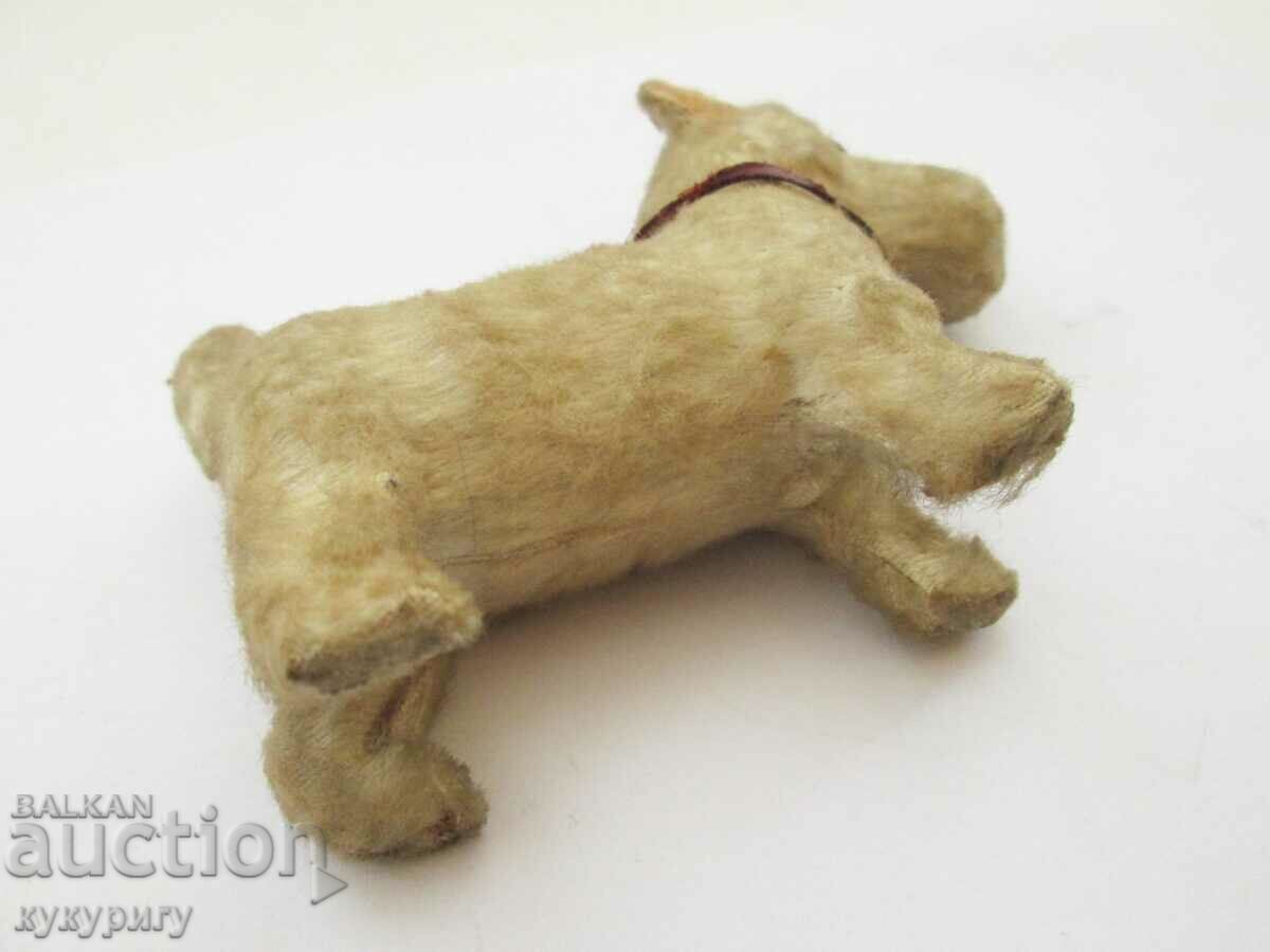 Old small plush toy of a terrier dog - 5 Old small plush toy of a terrier dog - 5