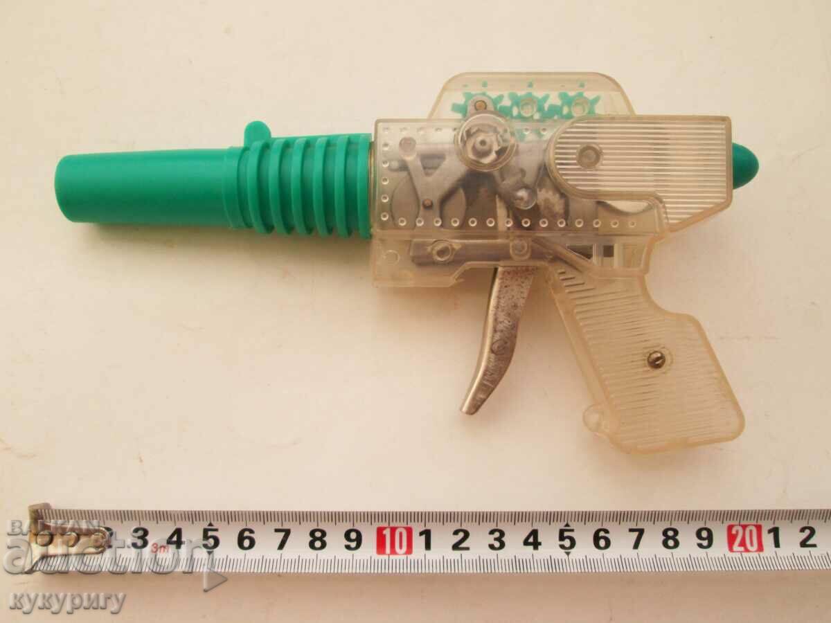 Old Soc mechanical children's toy space gun - 6 Old Soc mechanical children's toy space gun - 6