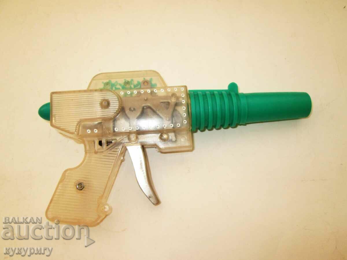 Old Soc mechanical children's toy space gun