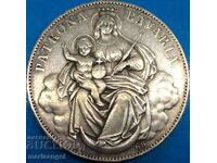 1 Thaler 1868 Germania Bavaria Lodovicus II / Madonna Ag