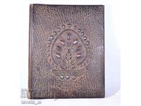 Retro Vintage 80's Luxury Leather Letter Folders