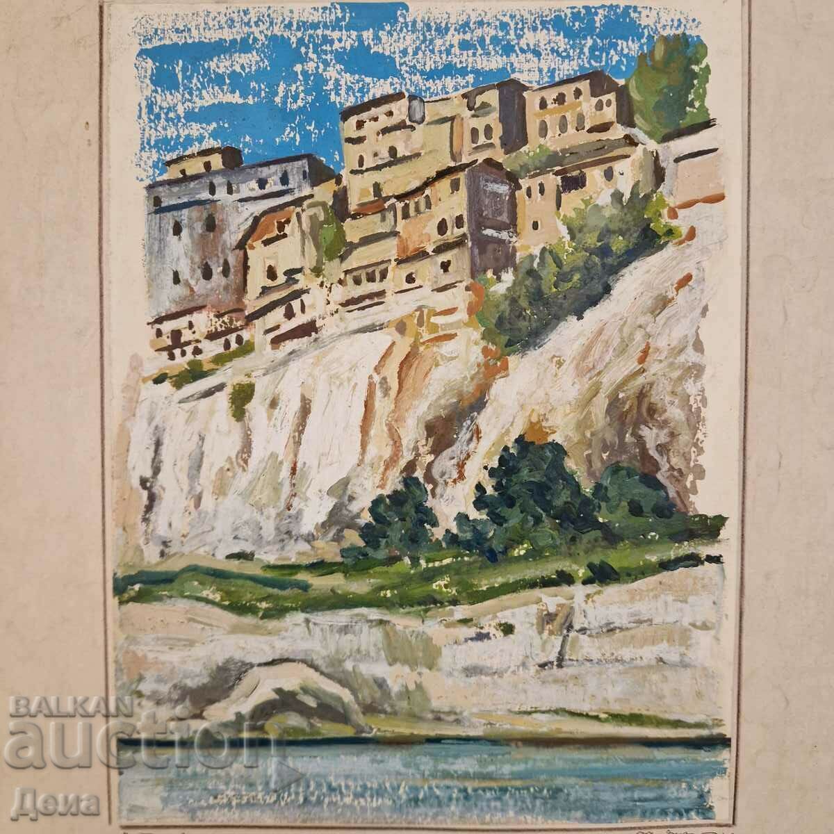 Prodan Prodanov painting. with price 100.00 BGN | € 51.13 Prodan Prodanov painting. with price 100.00 BGN | € 51.13