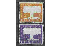 Germania SAAR 1957 Europa CEPT (**) curat, netimbrat