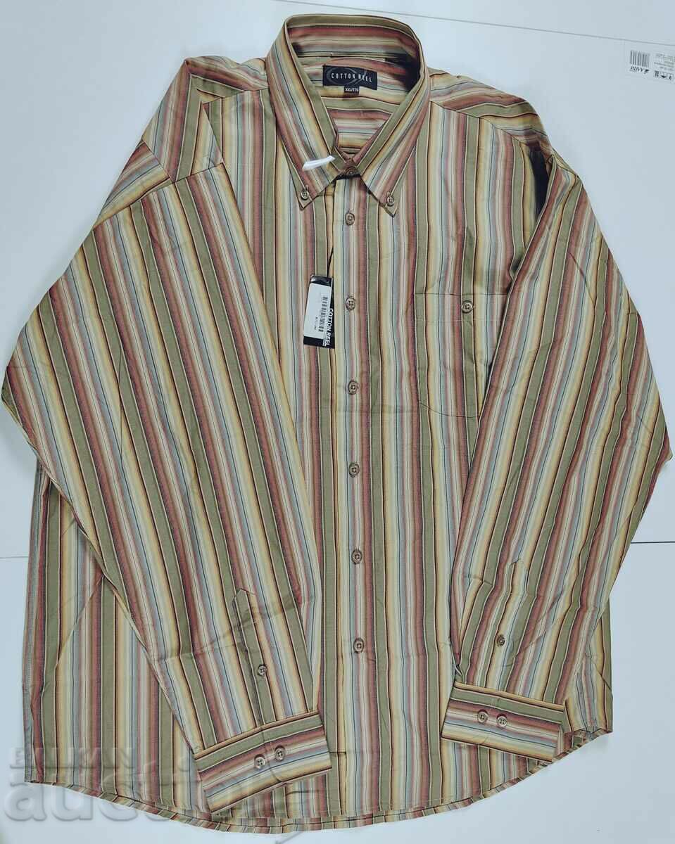 NEW MEN'S XXL Cotton Reel LONG SLEEVE SHIRT