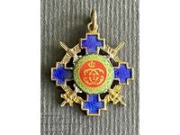 5794 Kingdom of Romania miniature order Star of Romania enamel