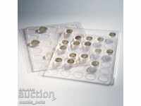 coin storage sheets in ENCAP capsules - 30/31 mm