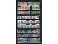 Eire lot of 63 +stamps with seal