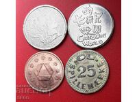 Tokens-lot 4 pieces