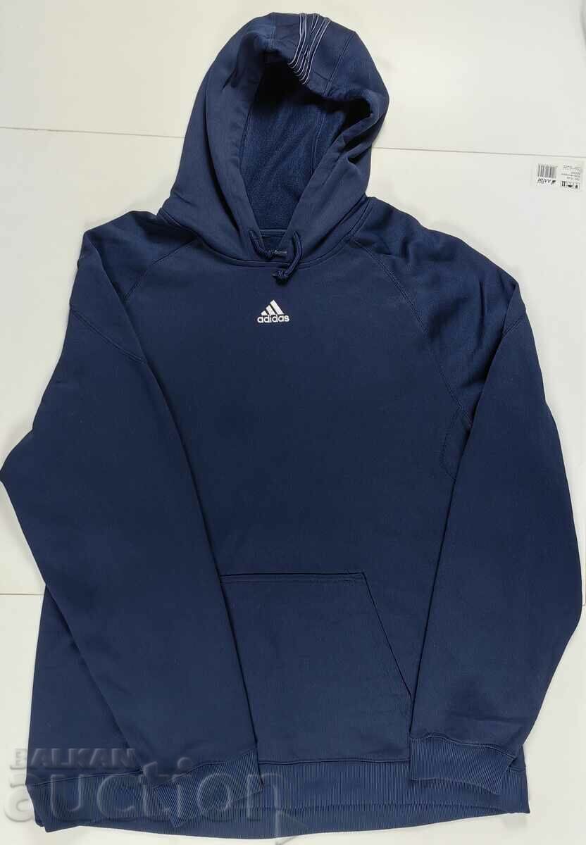 LARGE MEN'S SWEATSHIRT ADIDAS CLIMAWARM 3XL SPORTS TOP HOODIE