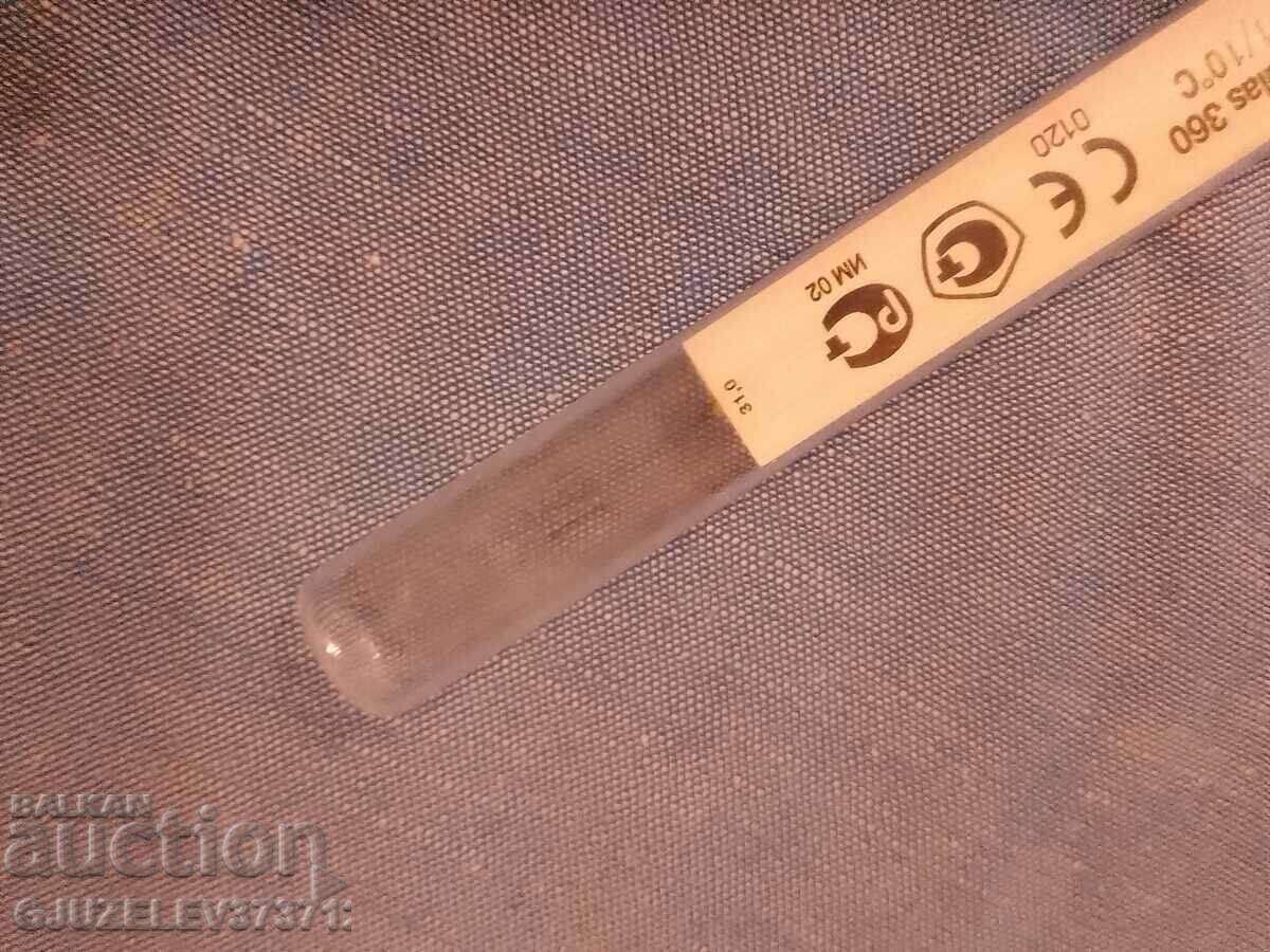 Medical mercury thermometer maximum glass with protective - 5 Medical mercury thermometer maximum glass with protective - 5