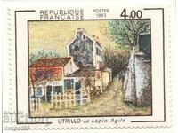 1983. France. Works of art. Maurizio Utrillo.