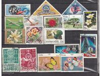 Postage stamps - various, stamp 17 pcs.