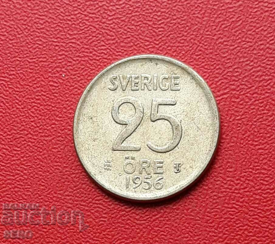 Sweden-25 yore 1956-silver