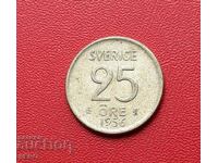 Sweden-25 yore 1956-silver