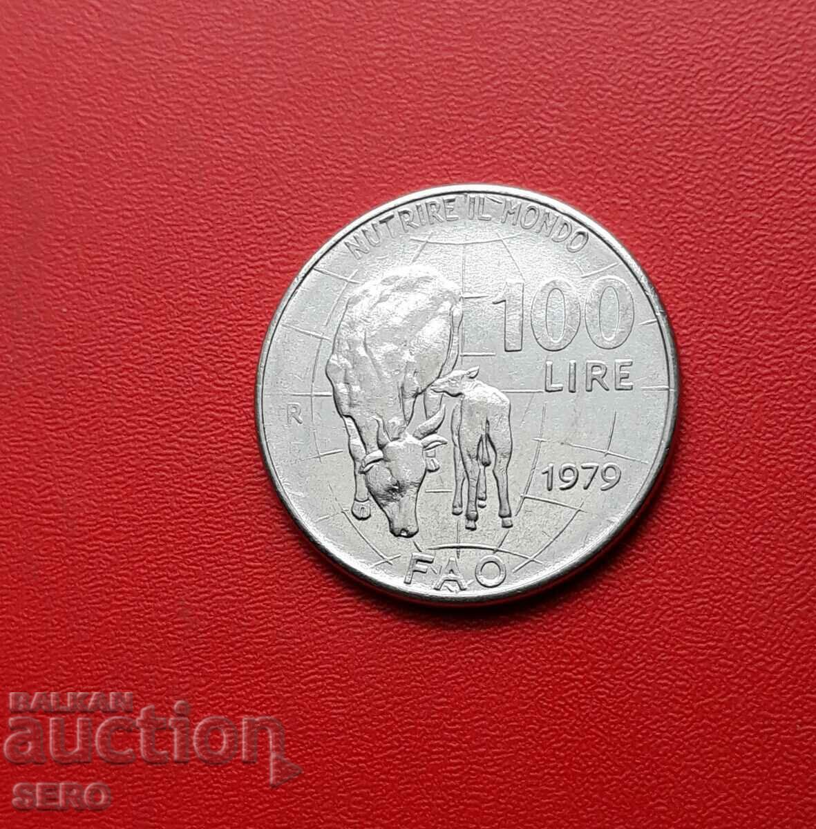 Italy-100 Lira 1979 F.A.O