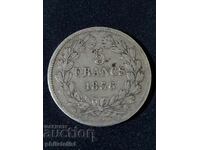 France 1836 B - 5 Francs - Silver Coin