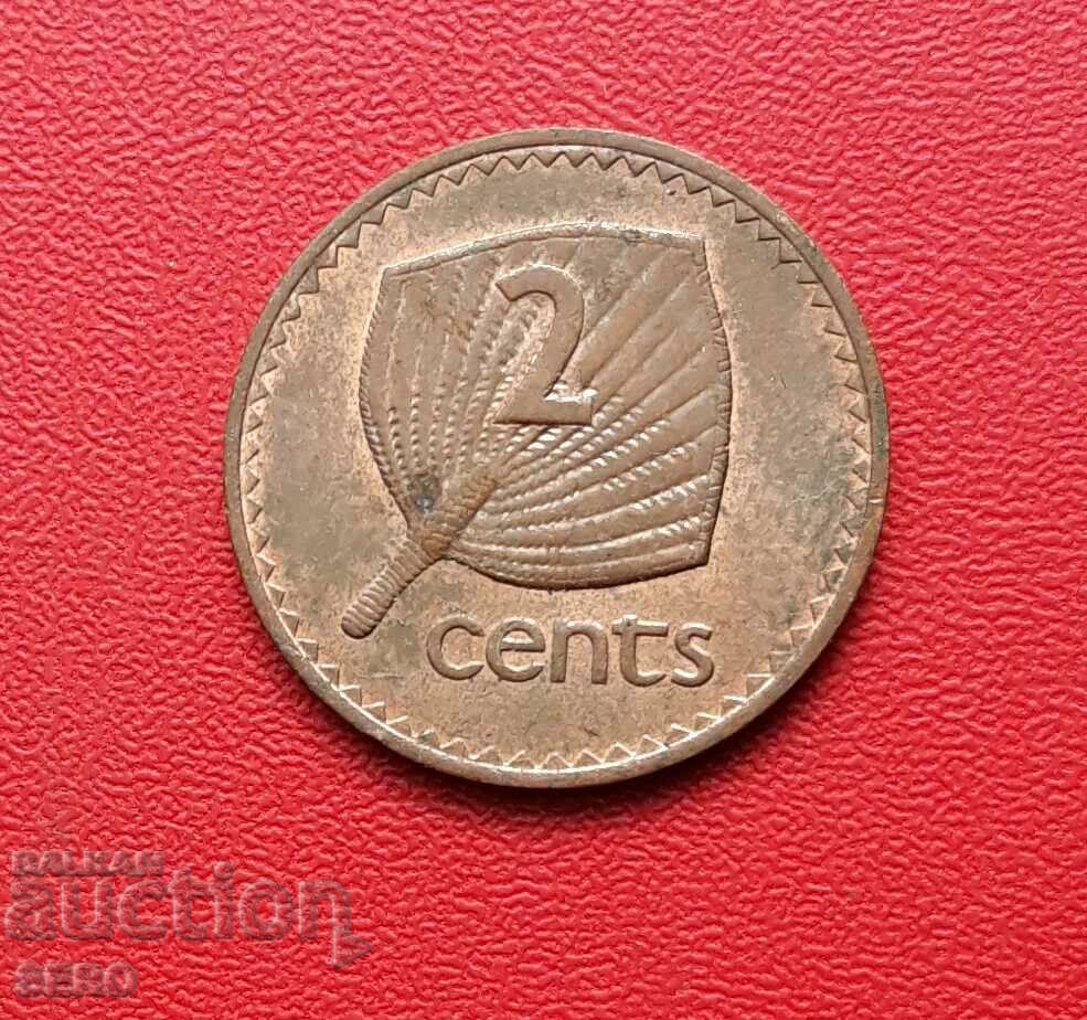 Insula Fiji-2 cent 1969