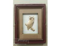 Bufniță din aur 24 karate