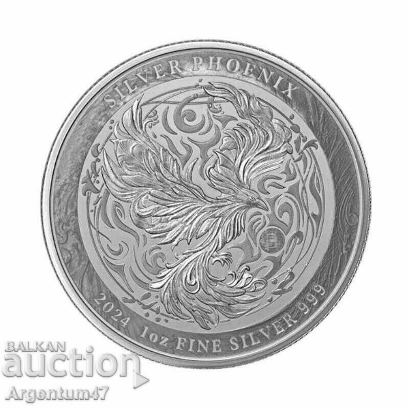 ΝΕΟΣ!!! SILVER 1 OZ 2024 NIUE - PHOENIX