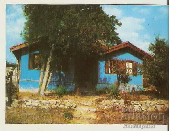 Card Bulgaria Panagyurishte Marin Drinov's native house*