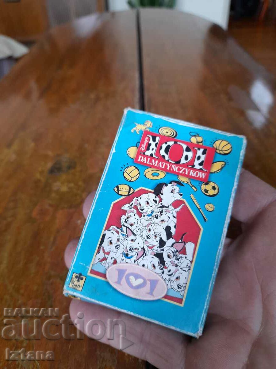 Playing Cards 101 Dalmatians with price 37.00 BGN | € 18.92