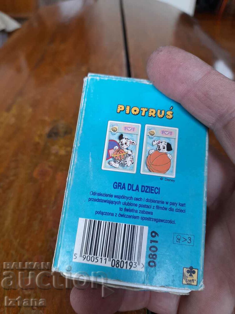 Auction  Playing Cards 101 Dalmatians