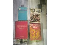 Old textbooks and cookbooks