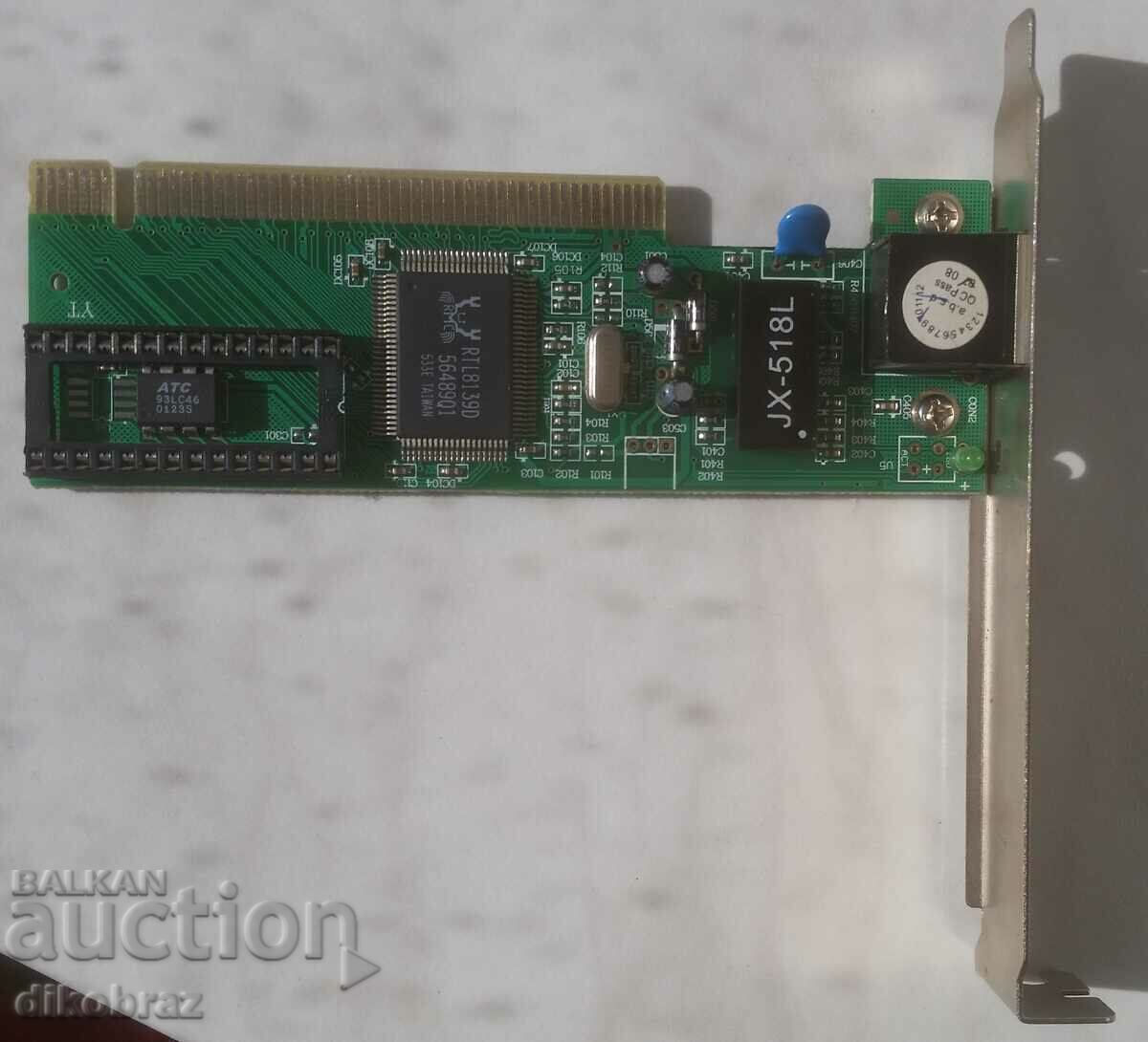 card ethernet lan JX 518L - de la un ban