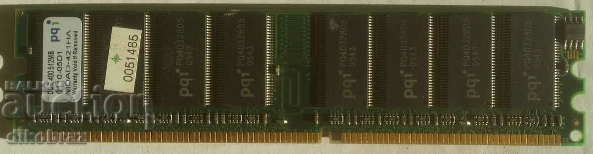 μνήμη ram MDAD 421 HA - 512 MB - από μια δεκάρα