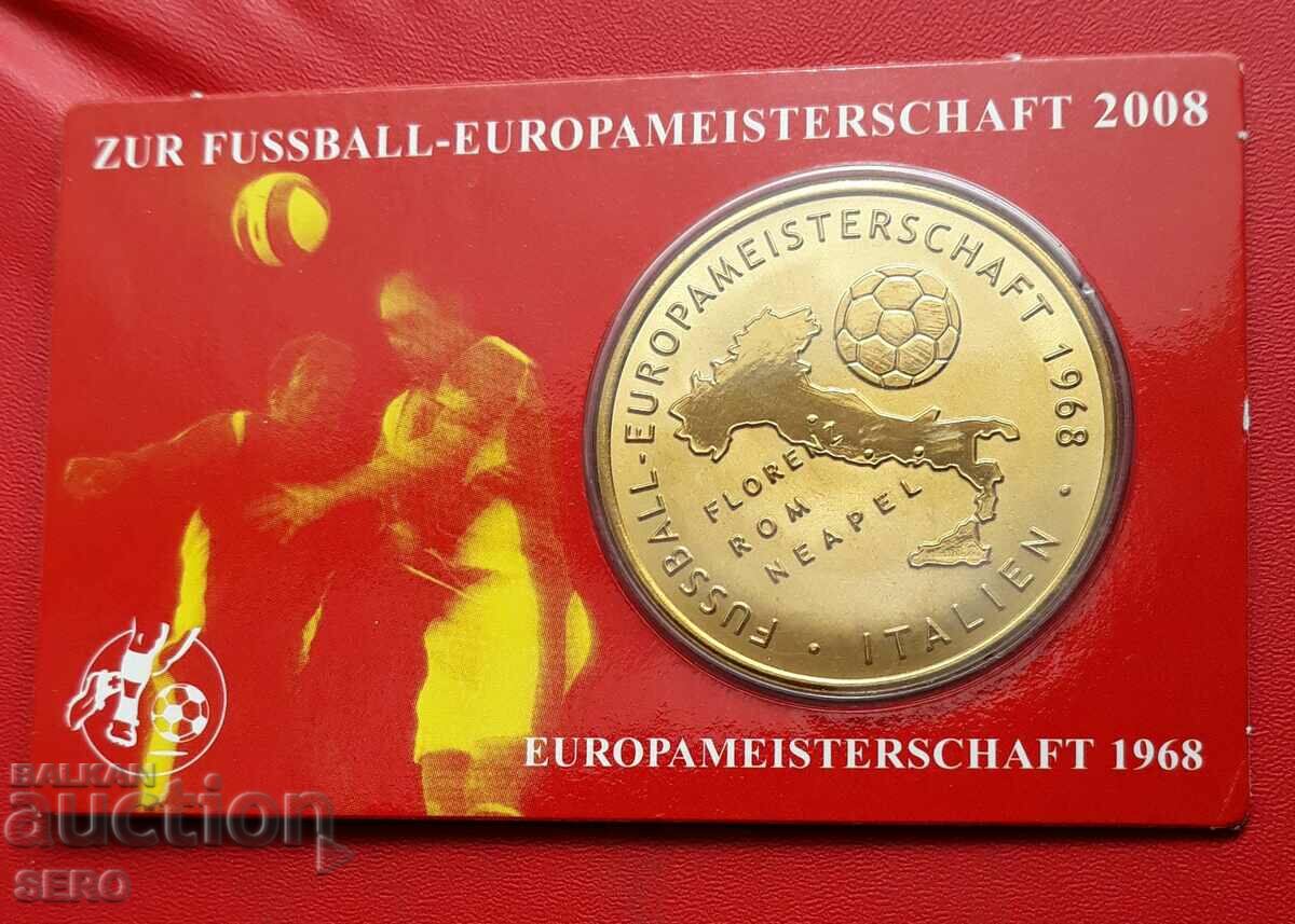 Elveția și Austria - card cu medalie pentru EUR. la fotbal 2008