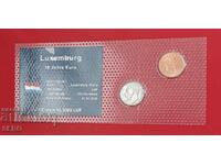 Luxembourg-SET of 2 coins