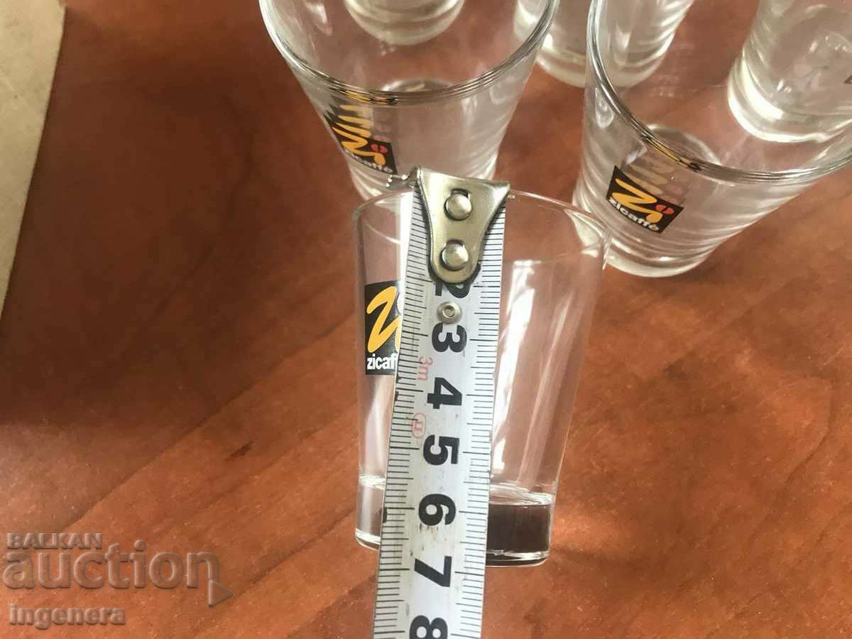 STICLA ZICAFFE SAHAR ESPRESSO NOU 6 BUC.SERVICE - 7