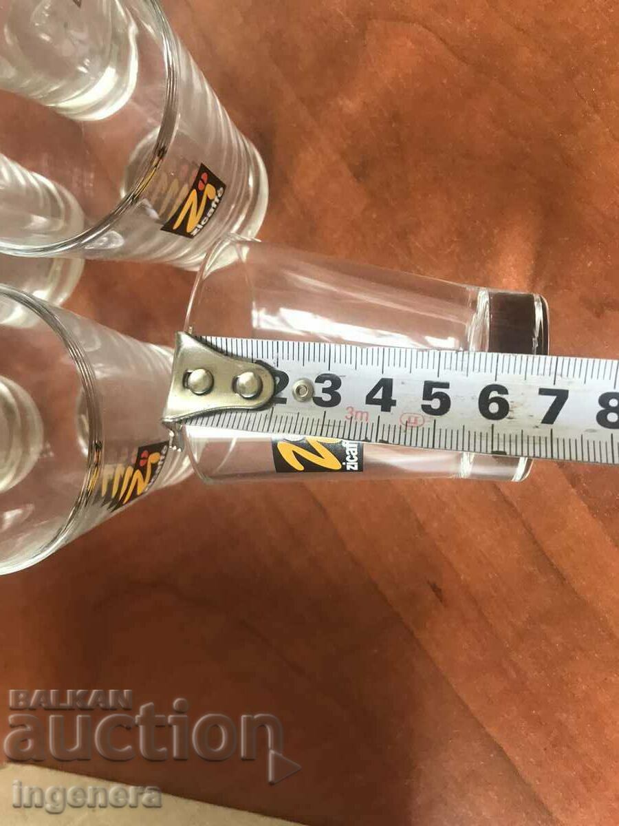 GLASS ZICAFFE ESPRESSO GLASS NEW 6 PCS.SERVICE - 7