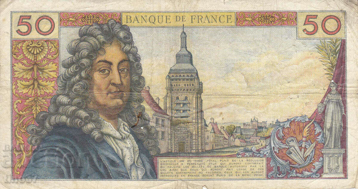 Auction tino37- FRANCE - 50 FRANC - 1964 - F Auction tino37- FRANCE - 50 FRANC - 1964 - F