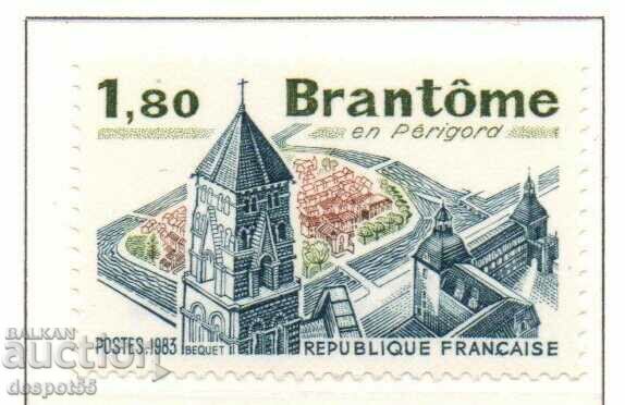 1983. Franţa. Publicitate turistica - Brantom, Perigord.