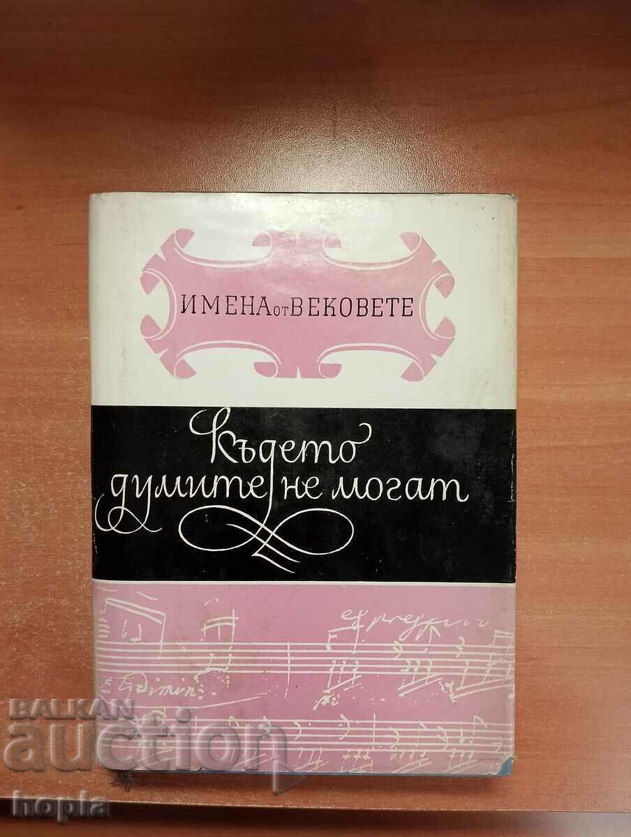 ΟΝΟΜΑΤΑ ΜΕΣΑ ΤΟΥΣ ΑΙΩΝΕΣ 1966