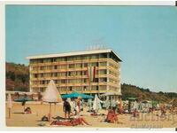 Card Bulgaria Varna Nisipurile de Aur Hotel „Glarus” 2*