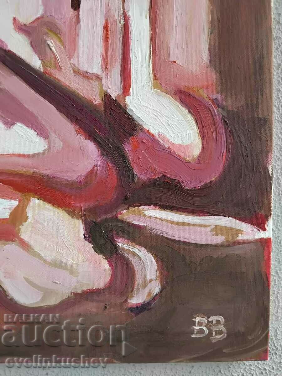 Delivery of Oil painting "Window to the street" 50x70 / 68x88 cm. Delivery of Oil painting "Window to the street" 50x70 / 68x88 cm.